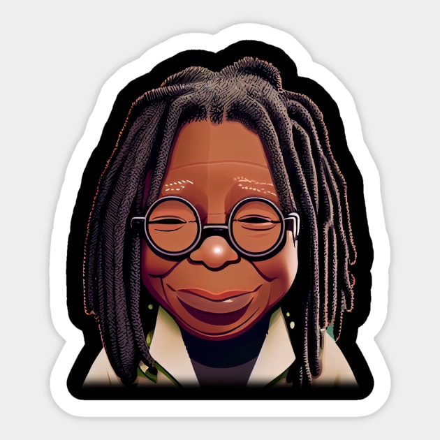 Whoopi Goldberg Sticker by Pixy Official